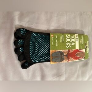 Danskin non slip yoga socks.  In original packing never worn.